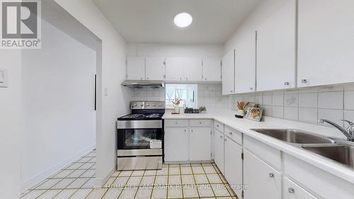 1907 - 2365 Kennedy Road, Toronto, ON - Indoor Photo Showing Kitchen With Double Sink