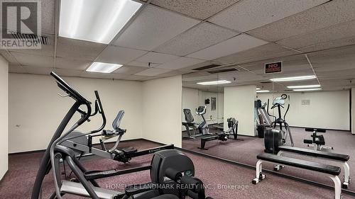 1907 - 2365 Kennedy Road, Toronto, ON - Indoor Photo Showing Gym Room