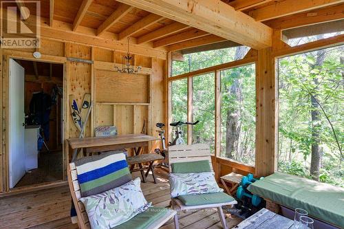 Screened In Porch - 25744 Georgian Bay Shr, Georgian Bay (Gibson), ON -  With Deck Patio Veranda With Exterior