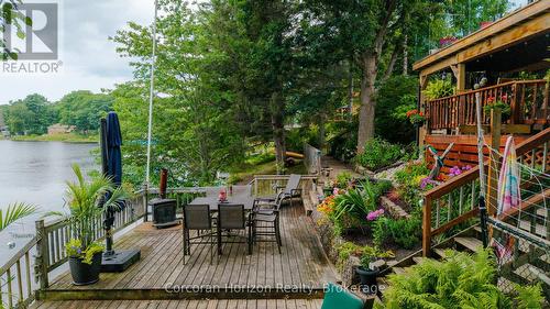 188 Lodge Road, Georgian Bay (Baxter), ON - Outdoor With Body Of Water With Deck Patio Veranda