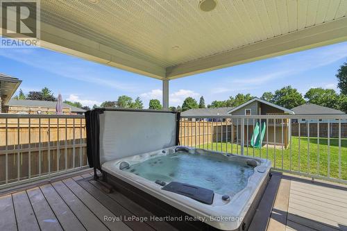 250 Wellington Street, North Huron (Blyth), ON - Outdoor With Deck Patio Veranda With Exterior