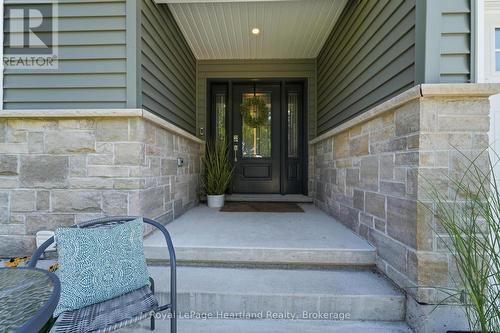 250 Wellington Street, North Huron (Blyth), ON - Outdoor With Deck Patio Veranda With Exterior