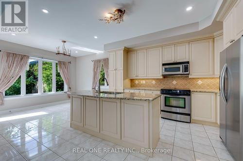 1387 Ferncrest Road, Oakville, ON - Indoor Photo Showing Kitchen With Stainless Steel Kitchen With Upgraded Kitchen
