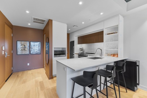 Kitchen - 707-151 Rue De La Rotonde, Montréal (Verdun/Île-Des-Soeurs), QC - Indoor Photo Showing Kitchen With Upgraded Kitchen