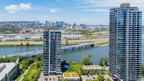View - 707-151 Rue De La Rotonde, Montréal (Verdun/Île-Des-Soeurs), QC - Outdoor With Body Of Water With View