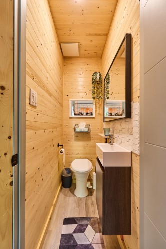 Powder room - 2216 Ch. Du Lac-Arthur, Notre-Dame-De-La-Merci, QC - Indoor Photo Showing Bathroom