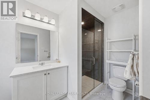 Builder Upgraded En-Suite - 153 Unity Place, Ottawa, ON - Indoor Photo Showing Bathroom