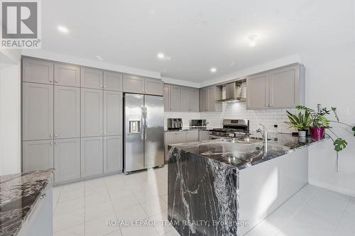 Abundance of builder upgrades to kitchen - 153 Unity Place, Ottawa, ON - Indoor Photo Showing Kitchen With Upgraded Kitchen