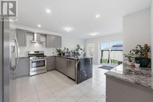 Granite Counters w Waterfall - 153 Unity Place, Ottawa, ON - Indoor Photo Showing Kitchen With Upgraded Kitchen