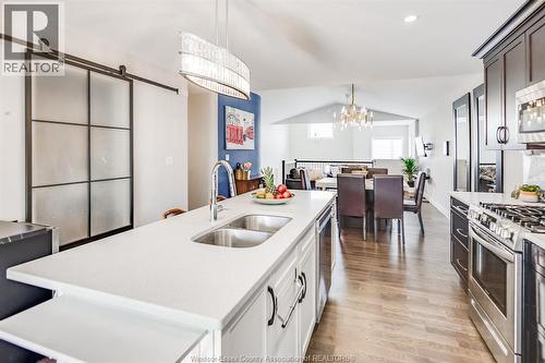 257 Robinson Avenue, Essex, ON - Indoor Photo Showing Kitchen With Double Sink With Upgraded Kitchen