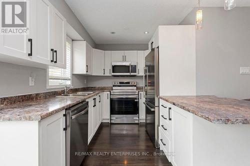 2248 Seton Crescent, Burlington, ON - Indoor Photo Showing Kitchen With Stainless Steel Kitchen With Double Sink