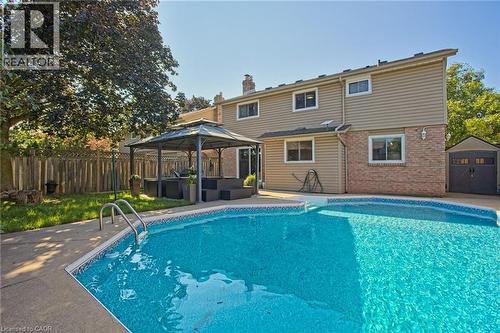 39 Ainsworth Street, Stoney Creek, ON - Outdoor With In Ground Pool