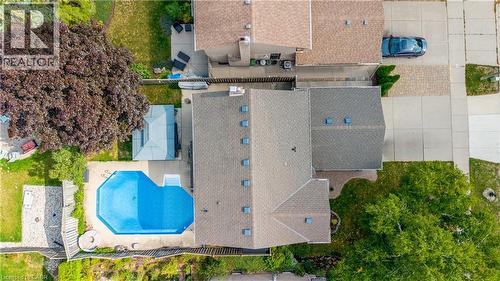 39 Ainsworth Street, Stoney Creek, ON - Outdoor With In Ground Pool