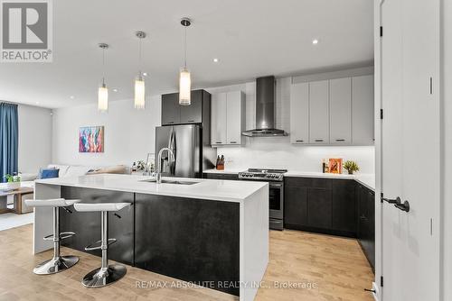 1072 Lunar Glow Crescent, Ottawa, ON - Indoor Photo Showing Kitchen With Stainless Steel Kitchen With Upgraded Kitchen