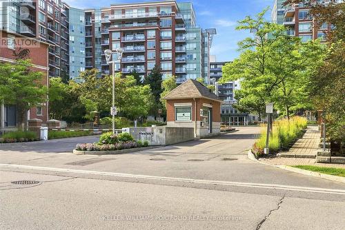 607 - 48 Suncrest Boulevard, Markham, ON - Outdoor With Balcony With Facade