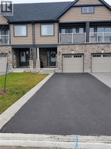 44 Harrison Drive, Cambridge, ON - Outdoor With Balcony With Facade