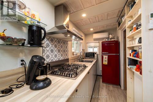 Kitchen with propane stove - 563878 Holland Glenelg Townline, West Grey, ON - Indoor Photo Showing Kitchen
