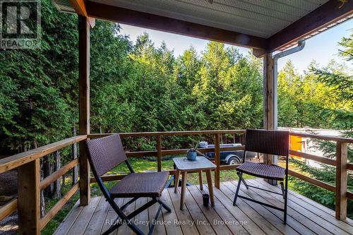Deck - 563878 Holland Glenelg Townline, West Grey, ON - Outdoor With Deck Patio Veranda With Exterior