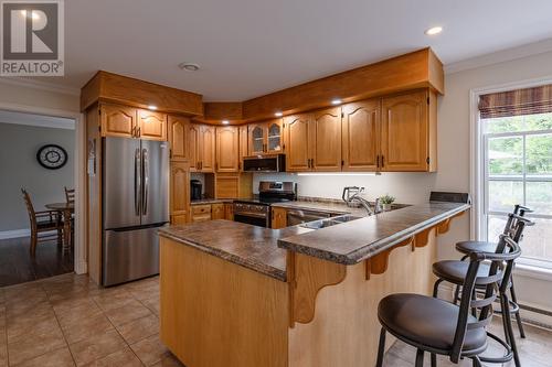 6 Rose Street, Corner Brook, NL - Indoor Photo Showing Kitchen With Double Sink