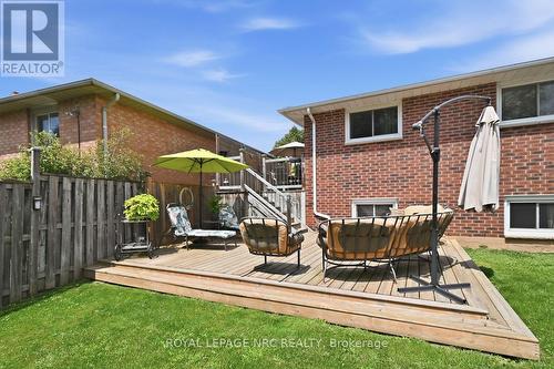 28 Rollins Drive, Welland (N. Welland), ON - Outdoor With Deck Patio Veranda