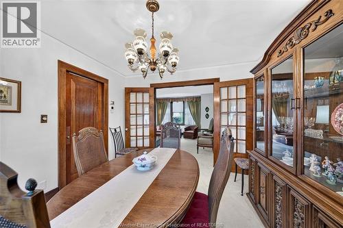 2333 Chilver, Windsor, ON - Indoor Photo Showing Dining Room