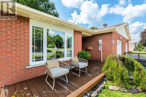 709 Champlain Drive, Cornwall, ON - Outdoor With Deck Patio Veranda With Exterior