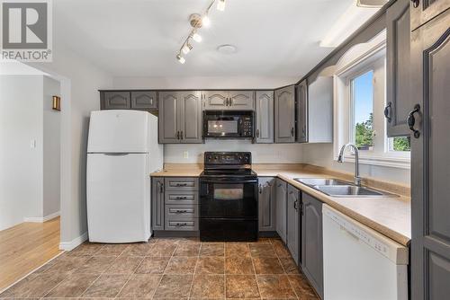 25 Jerathon Place, Conception Bay South, NL - Indoor Photo Showing Kitchen With Double Sink