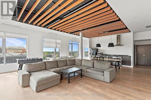 Resident Lounge/Party Room - 307 - 1800 Simcoe Street N, Oshawa, ON - Indoor Photo Showing Living Room