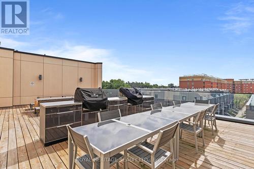 Rooftop Terrace W/ BBQ's And Seating - 307 - 1800 Simcoe Street N, Oshawa, ON - Outdoor With Deck Patio Veranda