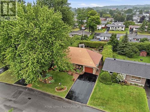 Garage is storage /toys size not car size. - 600 Parisien Street, Hawkesbury, ON - Outdoor With View