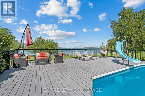 26 Boxen Harbour Lane, Frontenac Islands (Wolfe Island), ON - Outdoor With Deck Patio Veranda