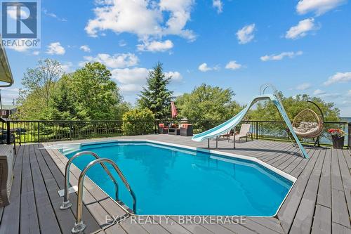 26 Boxen Harbour Lane, Frontenac Islands (Wolfe Island), ON - Outdoor With Deck Patio Veranda
