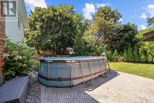 632 Hoover Place, Strathroy-Caradoc (Mount Brydges), ON - Outdoor With Above Ground Pool With Backyard
