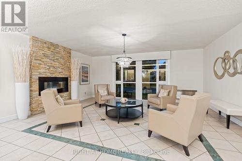 503 - 1025 Richmond Road, Ottawa, ON - Indoor Photo Showing Other Room With Fireplace