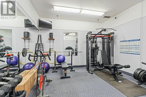 503 - 1025 Richmond Road, Ottawa, ON - Indoor Photo Showing Gym Room