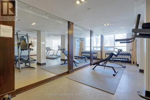 163 - 23 Cox Boulevard, Markham, ON - Indoor Photo Showing Gym Room