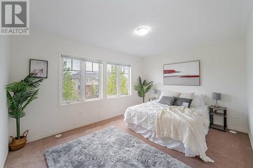 Primary Bedroom Overlooks Front of the Home - 3,4 - 3375 Thomas Street, Mississauga, ON 