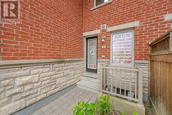 Entrance to Commercial Space from Parking Lot - 