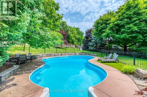 1451 Ravensmoor Crescent, Mississauga, ON - Outdoor With In Ground Pool With Backyard