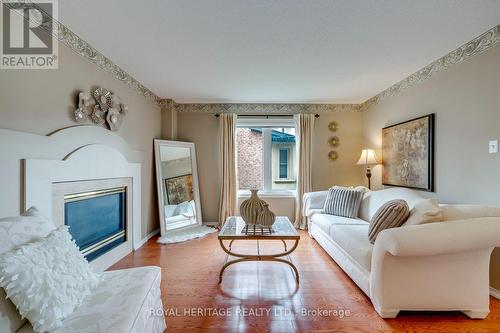 1451 Ravensmoor Crescent, Mississauga, ON - Indoor Photo Showing Living Room With Fireplace