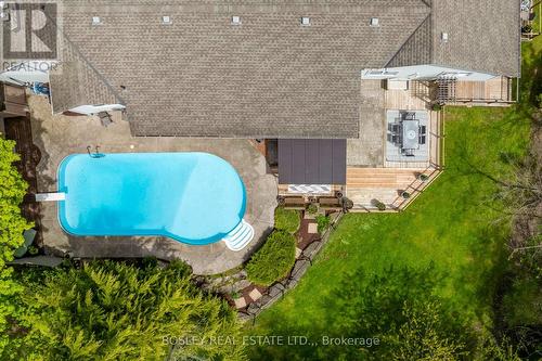 166 Lakeshore Road, St. Catharines (Vine/Linwell), ON - Outdoor With In Ground Pool