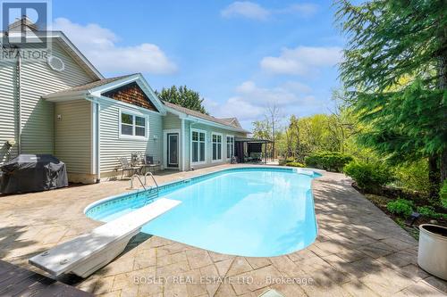 166 Lakeshore Road, St. Catharines (Vine/Linwell), ON - Outdoor With In Ground Pool With Deck Patio Veranda With Exterior