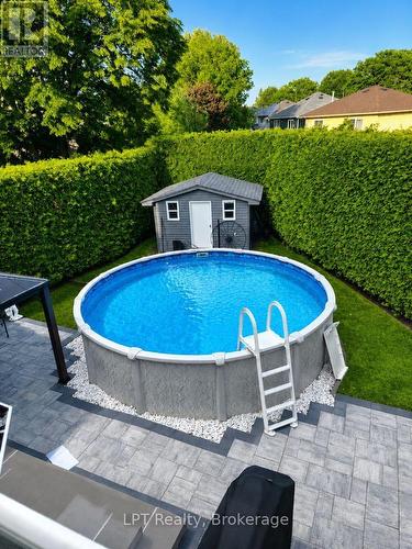 178 Sandringham Drive, Clarington (Courtice), ON - Outdoor With Above Ground Pool With Backyard