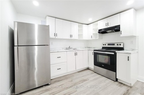 265 West 19Th Street, Hamilton, ON - Indoor Photo Showing Kitchen With Stainless Steel Kitchen