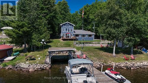 159 Morgan Road, East Ferris, ON - Outdoor With Body Of Water With Deck Patio Veranda