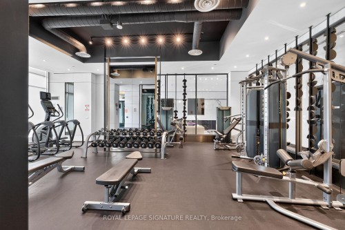 1212-1480 Bayly Street, Pickering, ON - Indoor Photo Showing Gym Room