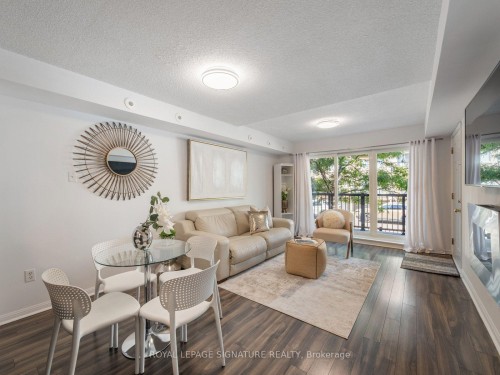 2067-65 George Appleton Way, Toronto, ON - Indoor With Fireplace