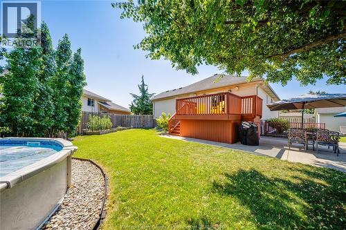 3857 Socrates Court, Windsor, ON - Outdoor With Deck Patio Veranda
