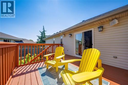3857 Socrates Court, Windsor, ON - Outdoor With Deck Patio Veranda With Exterior