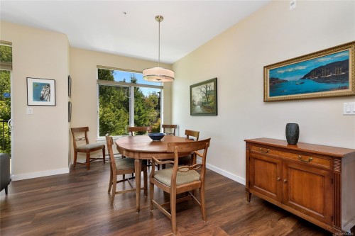 #201-591 Latoria Rd, Langford, BC - Indoor Photo Showing Dining Room